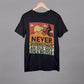 " Never underestimate an old guy on a bicycle" -Men's Classic T-Shirt.