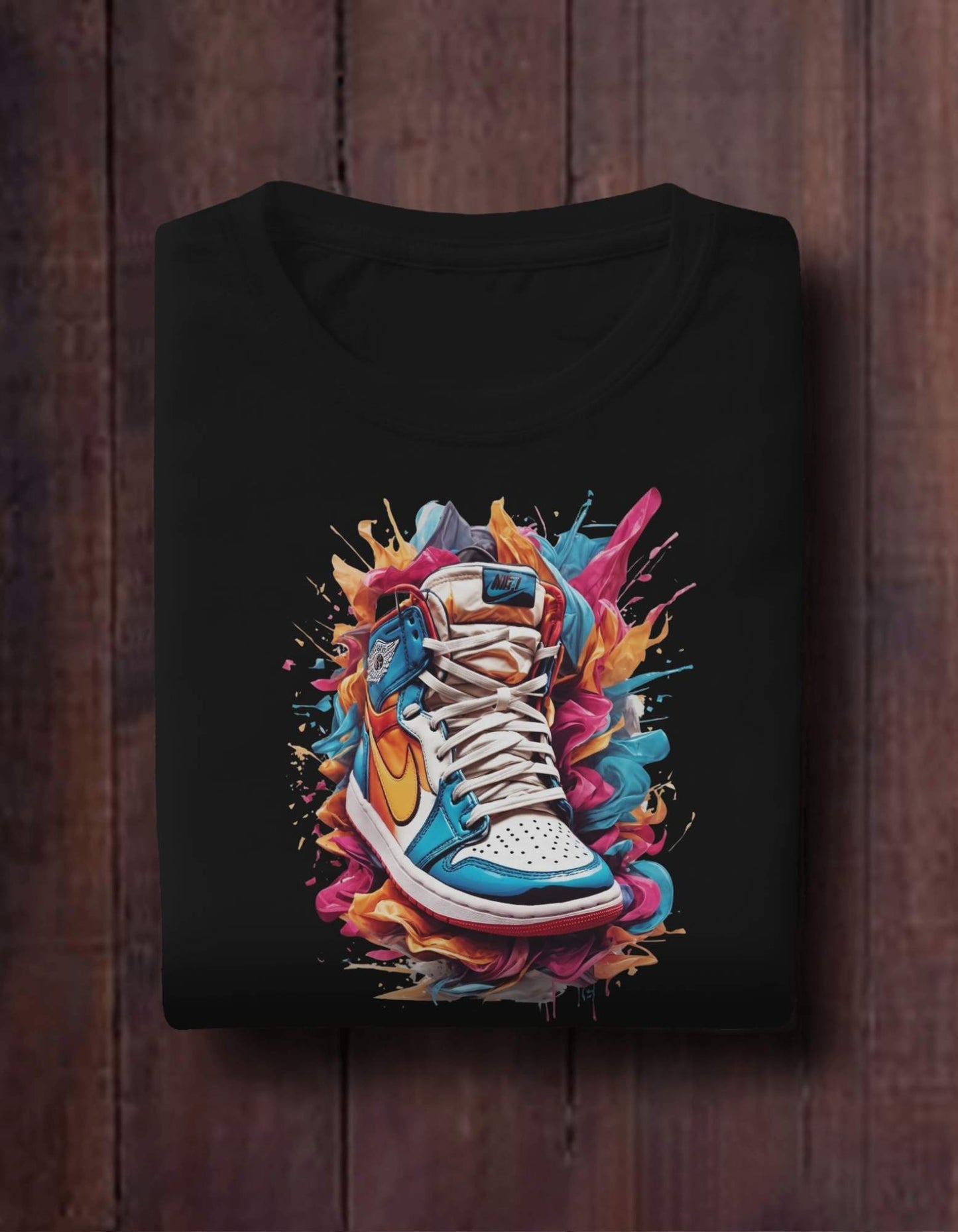 "Iconic Sneaker" Unisex Oversized Premium Cotton T-Shirt.