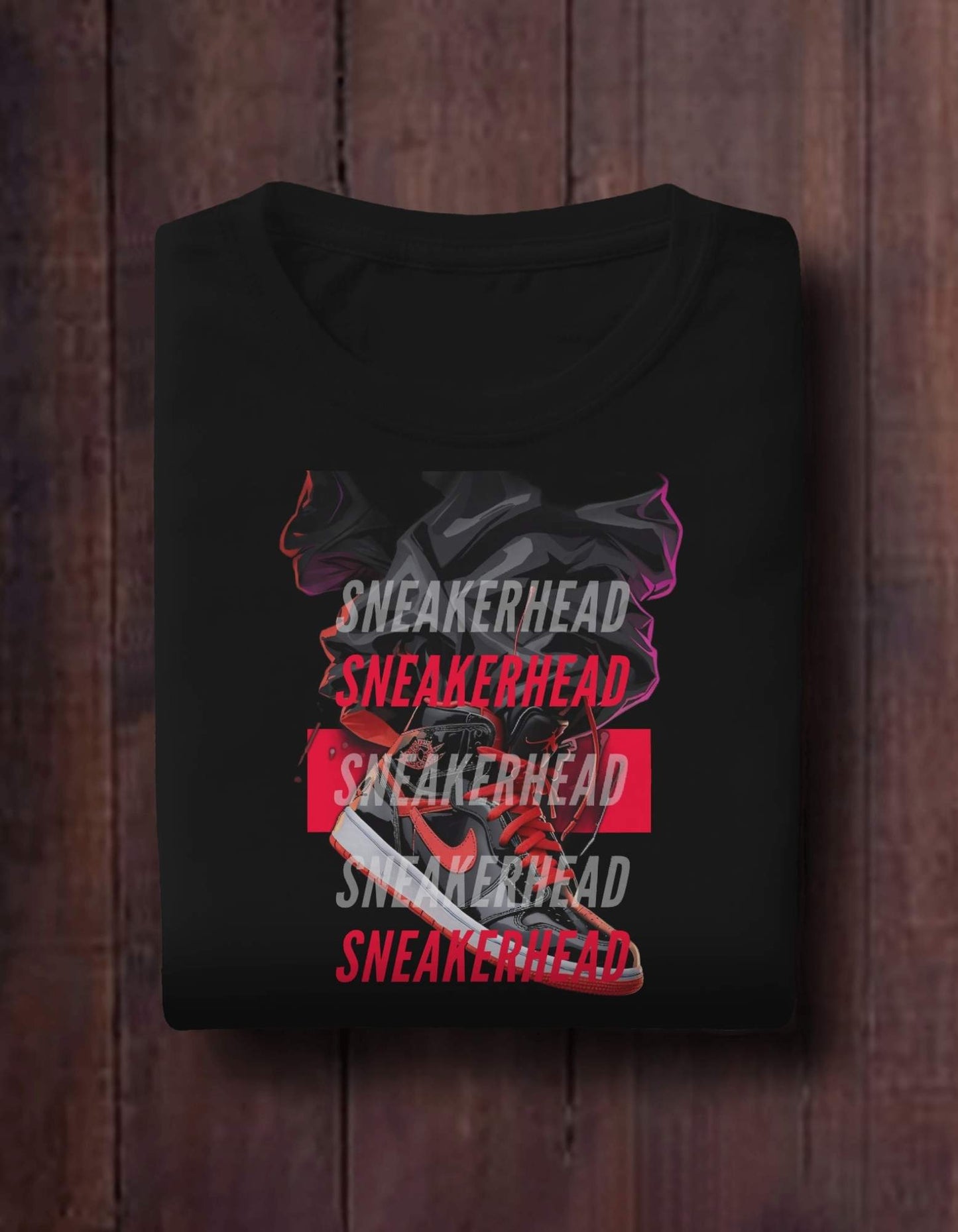 " SNEAKERHEAD" - Unisex Oversized Premium T-Shirt.